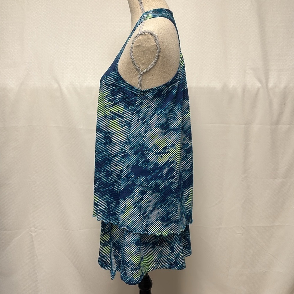 Ty 2 piece set, Blue and Green Patterned - Picture 5 of 13